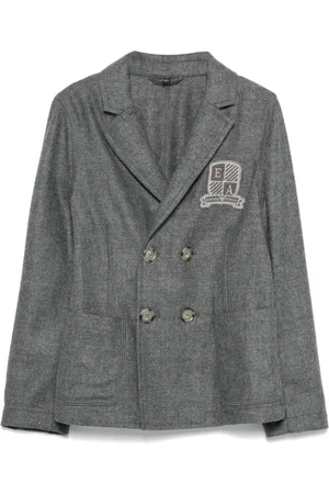 Emporio Armani Logo-patch blazer