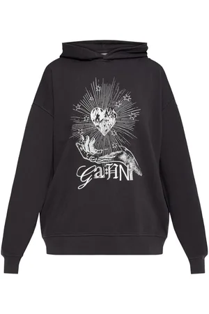 Ganni Graphic-print hoodie