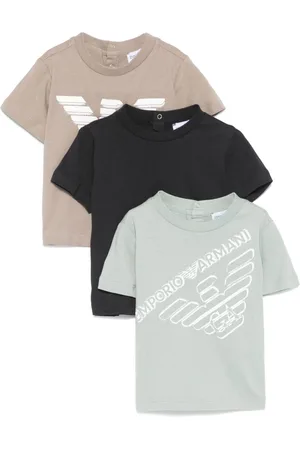 Emporio Armani Logo-print T-shirt (pack of three)