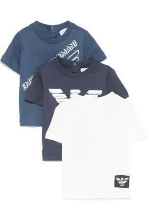 Emporio Armani Logo-print T-shirt (pack of three)