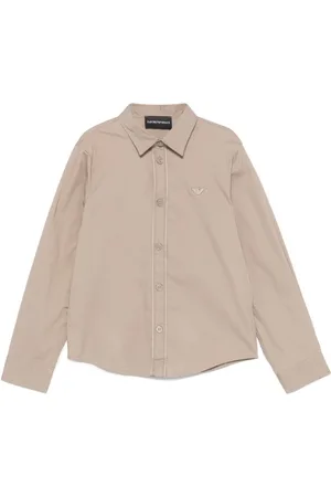 Emporio Armani Logo-embroidered shirt