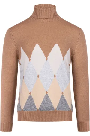 BALLANTYNE Diamond-pattern sweater