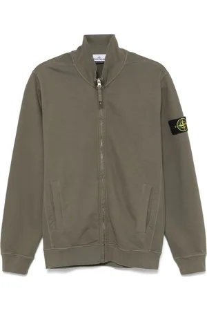 Stone Island Cotton fleece-jersey sweatshirt