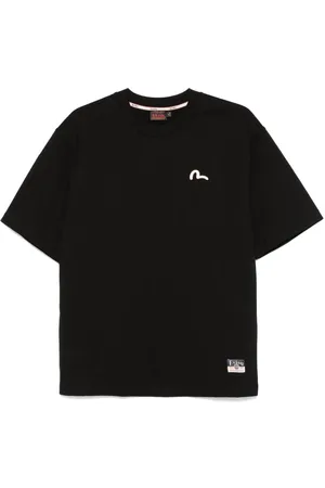 Evisu Seagull-embroidered T-shirt