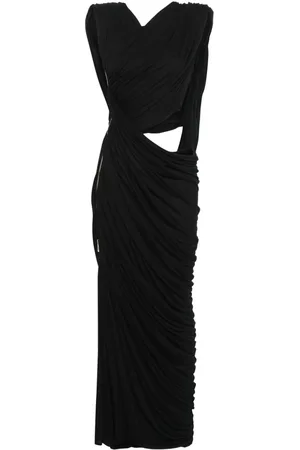 MITILIANE COUTURE Draped-detail gown