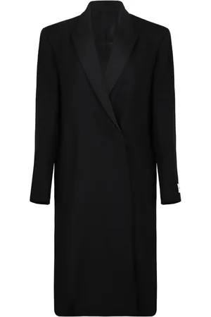 Calvin Klein Logo-patch coat