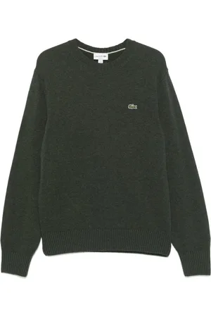 Lacoste Wool crew-neck sweater