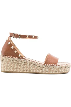 VALENTINO GARAVANI Rockstud-embellished espadrilles