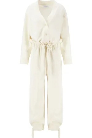 LANEUS Button-fastening jumpsuit