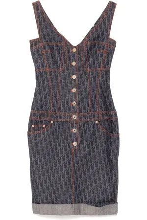 Dior 2006 sleeveless denim dress