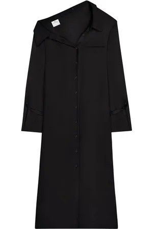 Courrèges Modular crepe shirt dress