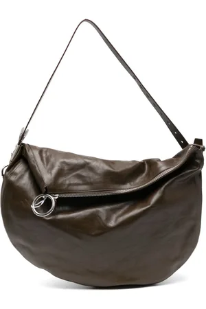 Burberry Clip-hardware leather shoulder bag