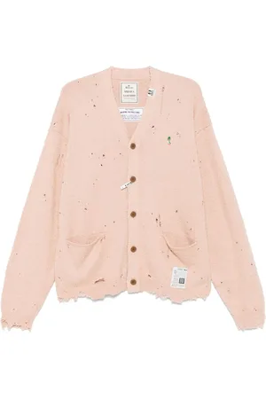 Maison Mihara Yasuhiro Distressed cardigan