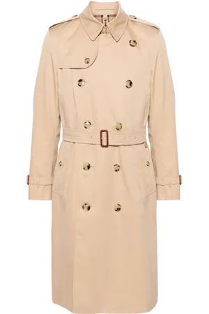 Burberry Heritage Kensington belted trench coat