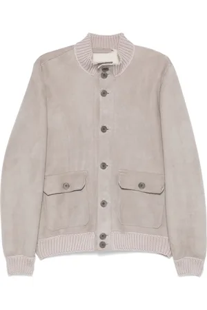 SALVATORE SANTORO Shearling-lined jacket