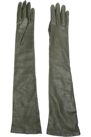 Fabiana Filippi Long leather gloves