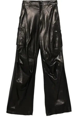 SALVATORE SANTORO Leather trousers