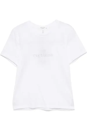 RAG&BONE Logo-stud T-shirt