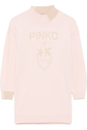 Pinko Love Birds-jacquard dress
