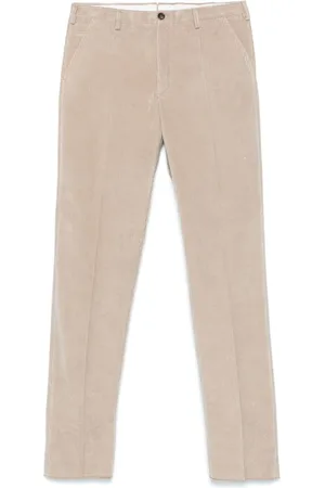 Incotex Regular-fit velvet trousers