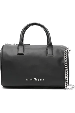 John Richmond Logo-lettering tote bag