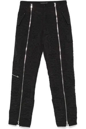 Who Decides War Logo-embroidered trousers