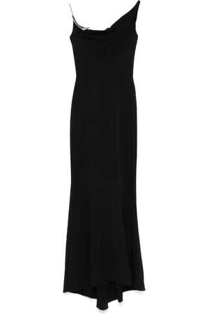 MUGLER Crepe maxi dress