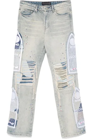 Who Decides War Blown jeans