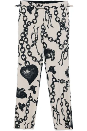 Vivienne Westwood Heart Chain-print trousers