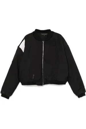 Who Decides War Patchwork-design jacket