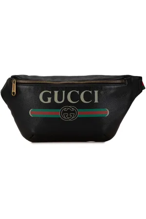 Gucci 2000-2015 Leather Logo belt bag