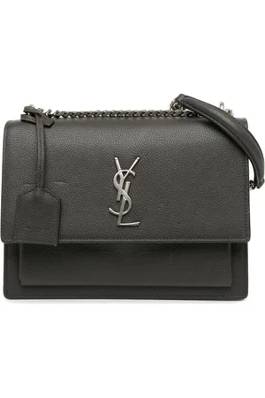 Saint Laurent 2016 Medium Grained Calfskin Monogram Sunset crossbody bag