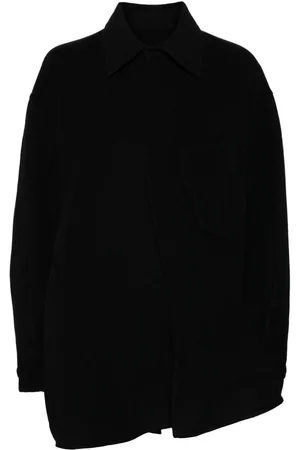 JNBY Irregular beveled mid-length coat