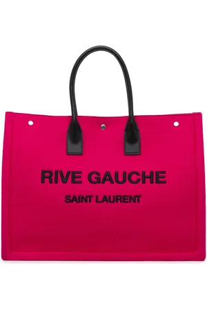 Saint Laurent 2021 Large Wool Rive Gauche tote bag