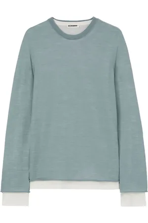 Jil Sander Layered fine-knit jumper