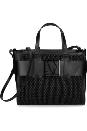 Armani Exchange Logo-plaque tote bag
