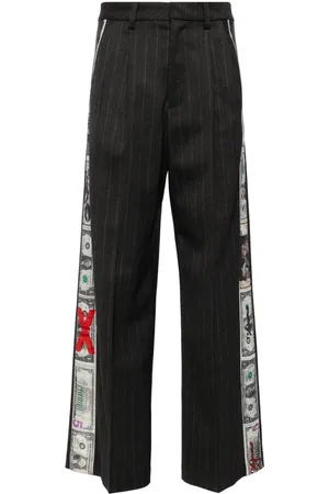 Vaquera Dollar-print trousers