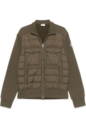 Moncler Padded zip-up sweatshirt