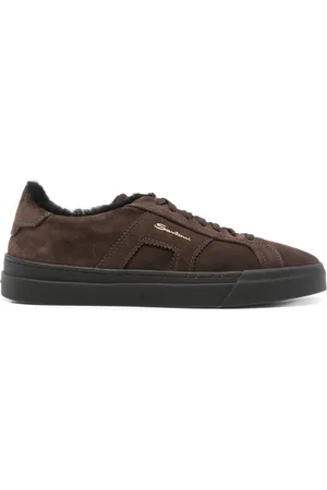 santoni Suede sneakers