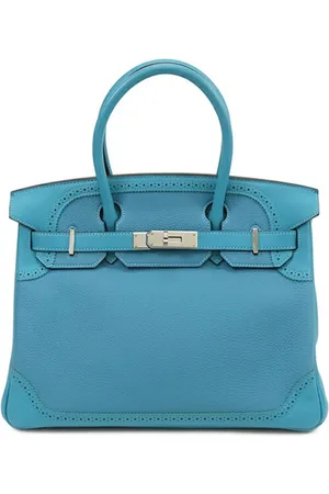 Hermès 2015 Togo and Ghillies Birkin Retourne 30 handbag