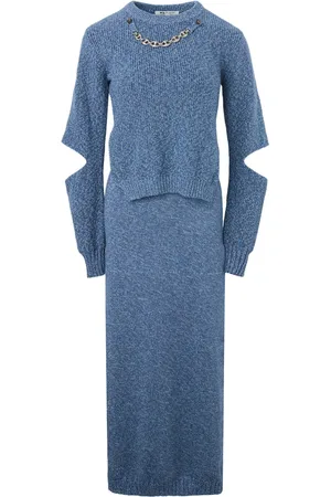 PORTS 1961 Cut-out knitted dress