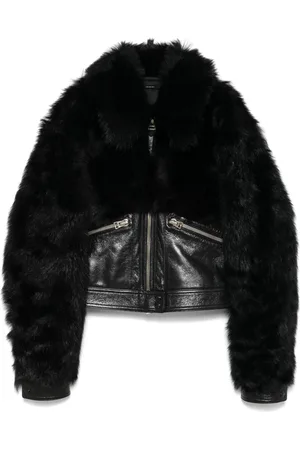 Tom Ford Shearling-panel jacket