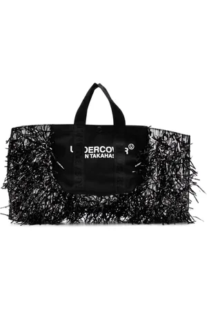UNDERCOVER Logo print tote bag