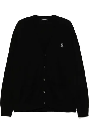 UNDERCOVER Logo patch cardigan
