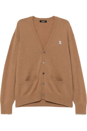 UNDERCOVER Embroidered logo cardigan