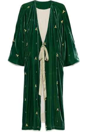 YANGKEHAN Graphic-print cape