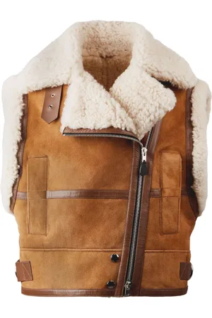 Hogan Sleeveless shearling vest