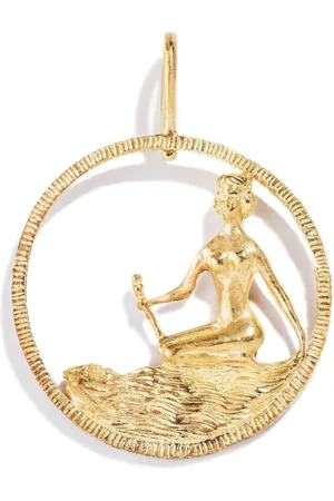 Renato Cipullo 18kt yellow Virgo pendant