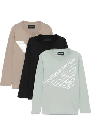 Emporio Armani Logo-print T-shirt (set of three)