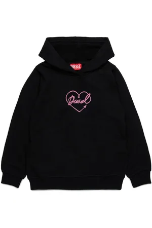 Diesel Logo-print cotton hoodie
